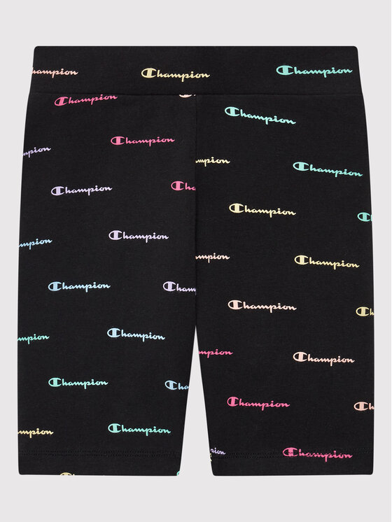 Champion Спортни шорти 404432 Черен Slim Fit за Момичета цена