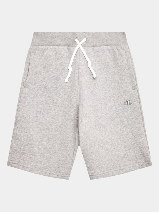 Champion Спортни шорти Embroidered 306348 Сив Regular Fit за Момчета цена