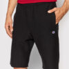 Champion Спортни шорти Logo 216543 Черен Custom Fit за Мъже цена