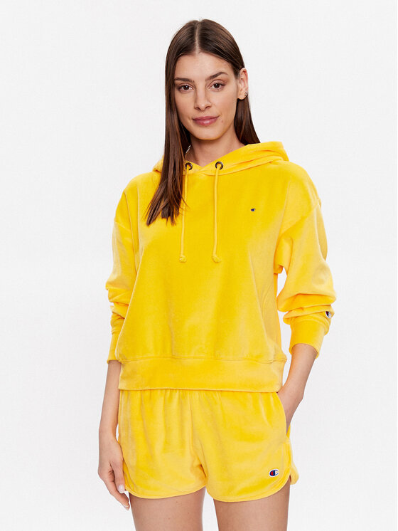 Champion Суитшърт 116256 Жълт Regular Fit за Жени цена
