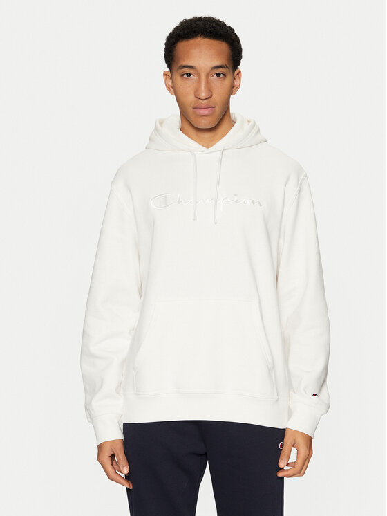 Champion Суитшърт 220271 Бял Relaxed Fit за Мъже цена