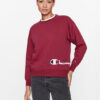 Champion Суитшърт Crewneck Sweatshirt 116587 Бордо Regular Fit за Жени цена