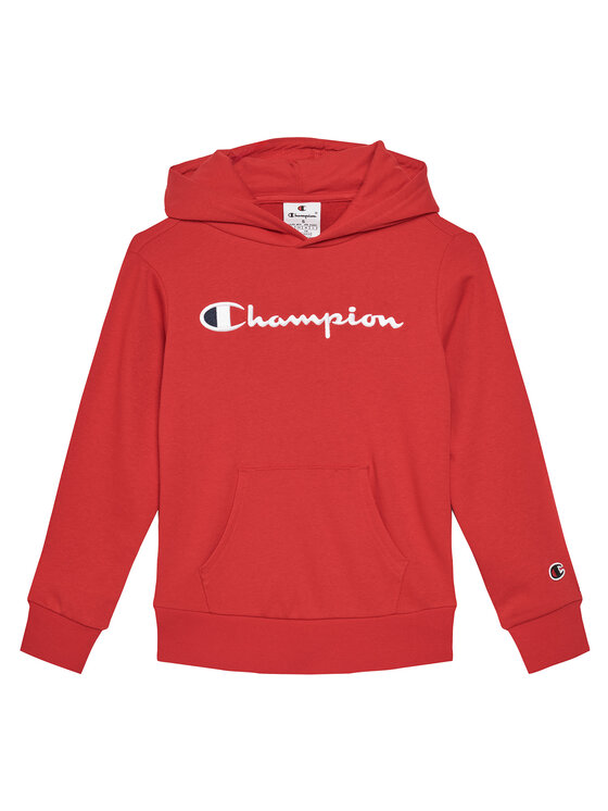 Champion Суитшърт Icons Hoodie 306970 Червен Regular Fit за Момчета цена