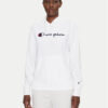 Champion Суитшърт Slim Big Logo 118097 Бял Regular Fit за Жени цена