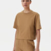 Champion Тишърт 117874 Бежов Regular Fit за Жени цена