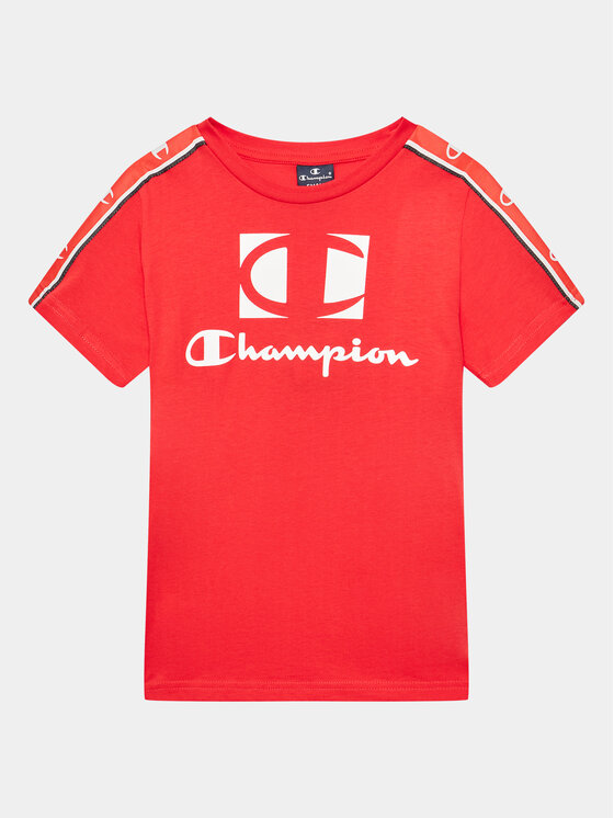 Champion Тишърт 306326 Червен Regular Fit за Момчета цена