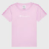 Champion Тишърт 404643 Розов Regular Fit за Момичета цена