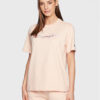 Champion Тишърт Big Script Logo 115496 Оранжев Regular Fit за Жени цена
