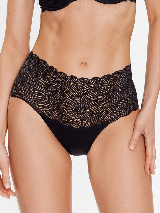Chantelle Класически бикини с висока талия Soft Stretch C11G80 Черен за Жени цена