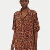Chantelle Риза Explore C18SH5 Кафяв Relaxed Fit за Жени цена