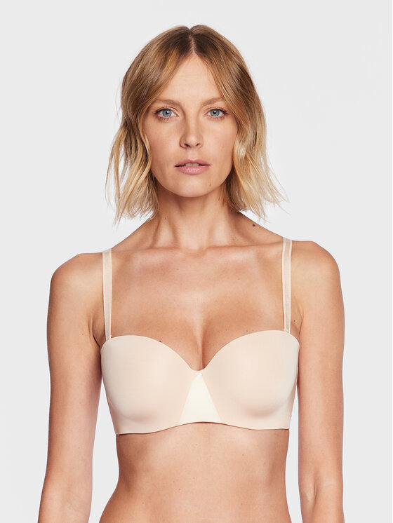 Chantelle Сутиен тип Бардо Essential C15G50 Бежов за Жени цена