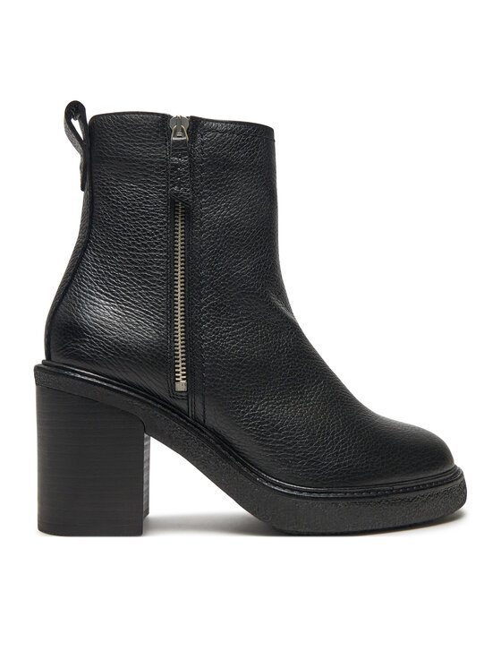 Clarks Боти Cassiano Zip 26178671 Черен за Жени цена