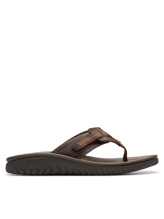 Clarks Джапанки Wesley Sun 26176987 Кафяв за Мъже цена
