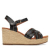 Clarks Еспадрили Sabina Strap 26181462 Черен за Жени цена