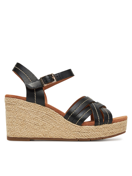 Clarks Еспадрили Sabina Strap 26181462 Черен за Жени цена
