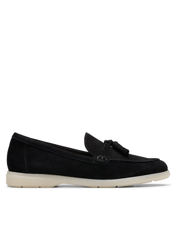 Clarks Мокасини Narini Edge 26181450 Черен за Жени цена