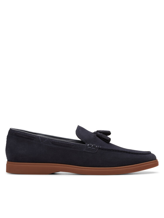 Clarks Мокасини Torford Tassel 26180334 Тъмносин за Мъже цена