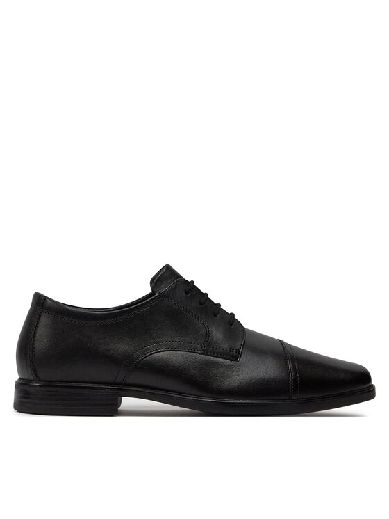 Clarks Обувки Howard Cap 261620127 Черен за Мъже цена