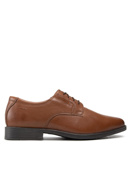 Clarks Обувки Tilden Plain 261300977 Кафяв за Мъже цена