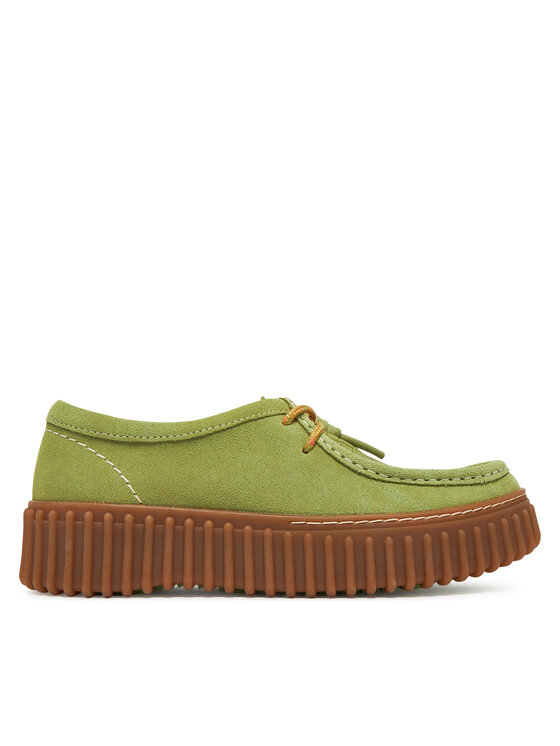 Clarks Обувки Torhill Bee 26181186 Зелен за Жени цена