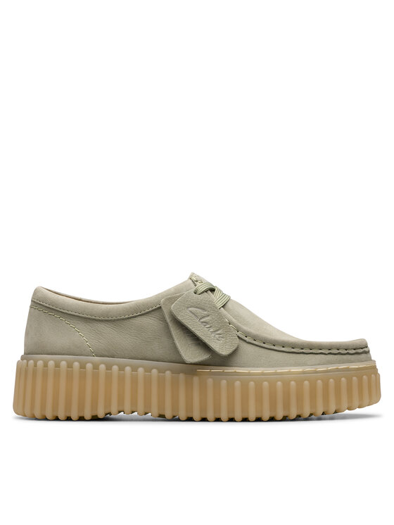 Clarks Обувки Torhill Bee 26181190 Зелен за Жени цена