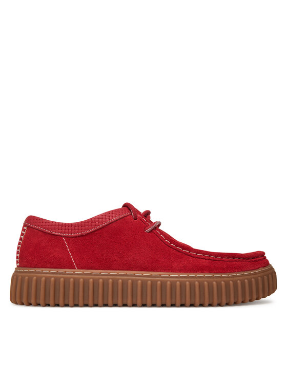 Clarks Обувки Torhill Low 26180908 Червен за Мъже цена