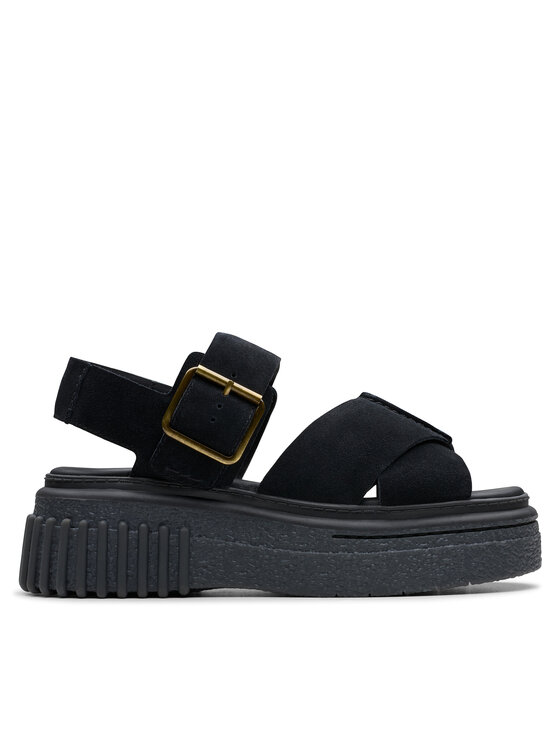Clarks Сандали Evamar Wish 26181199 Черен за Жени цена