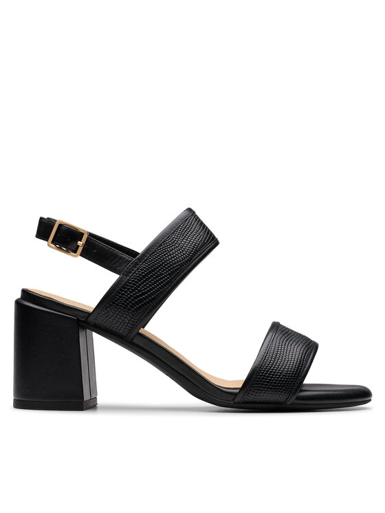 Clarks Сандали Ezoria Sling 26181300 Черен за Жени цена