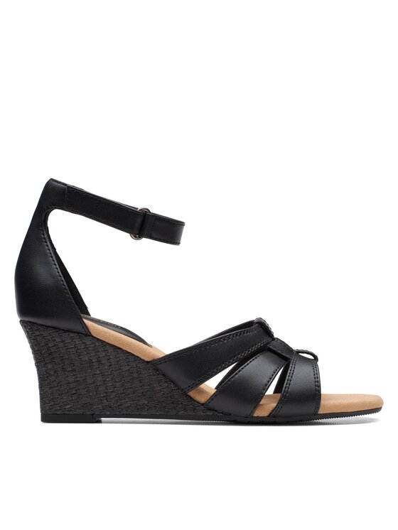 Clarks Сандали Kyarra Joy 26171242 Черен за Жени цена