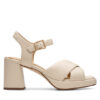 Clarks Сандали Ritzy75 Rae 26181304 Екрю за Жени цена