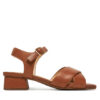 Clarks Сандали Serina35 Cross 26181346 Кафяв за Жени цена