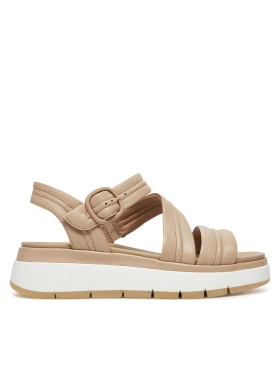 Clarks Сандали Tuscan Strap 26181475 Бежов за Жени цена