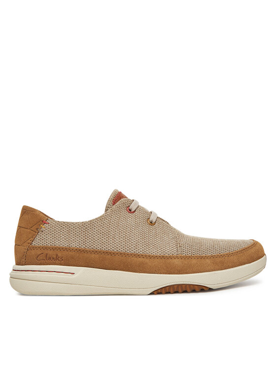 Clarks Сникърси Easeway Lace 26181369 Бежов за Мъже цена