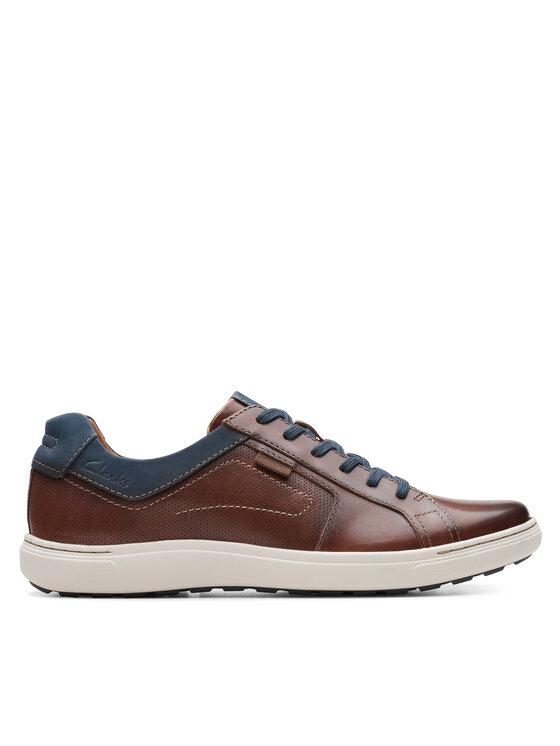 Clarks Сникърси Mapstone Lace 26176886 Кафяв за Мъже цена