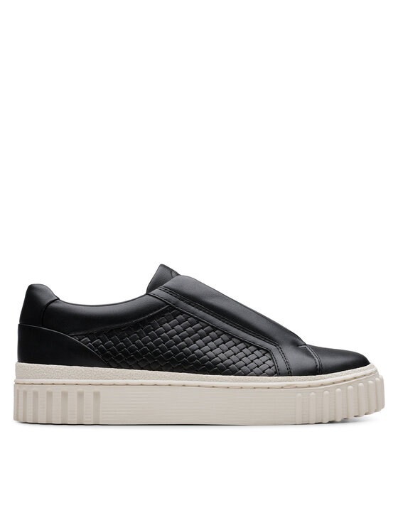 Clarks Сникърси Mayhill Bay 26181205 Черен за Жени цена
