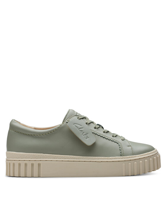 Clarks Сникърси Mayhill Walk 26181208 Зелен за Жени цена