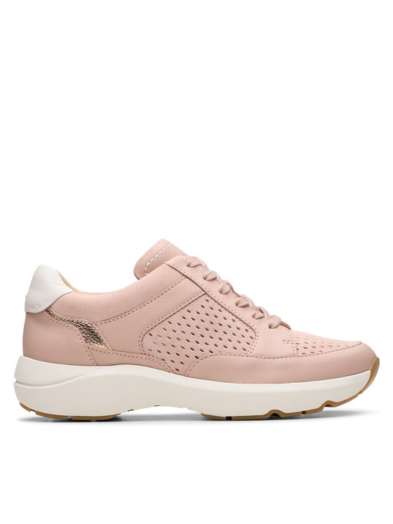 Clarks Сникърси Tivoli Walk 26181465 Розов за Жени цена