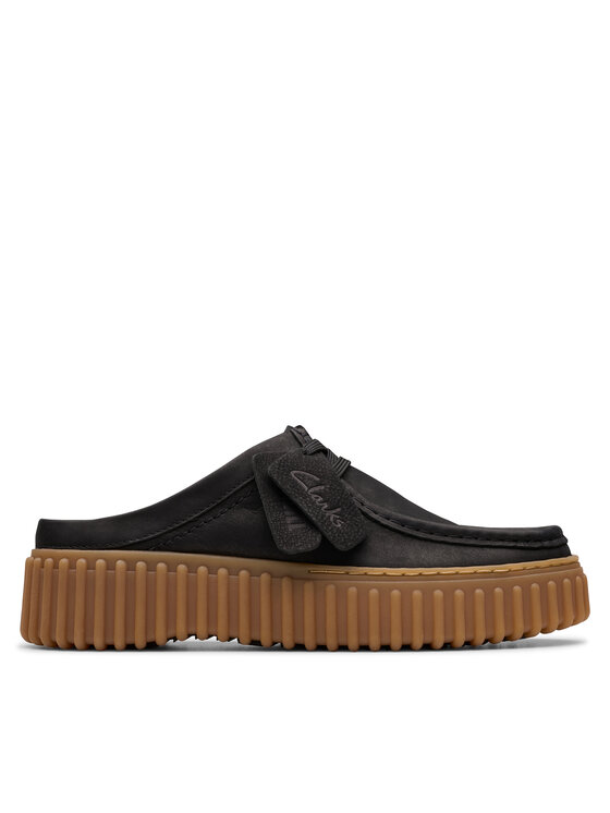 Clarks Чехли Torhill Mule 26181193 Черен за Жени цена