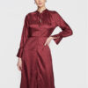 Closet London Ежедневна рокля D8522 Бордо Regular Fit за Жени цена