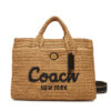 Coach Дамска чанта CAM71 Бежов за Жени цена