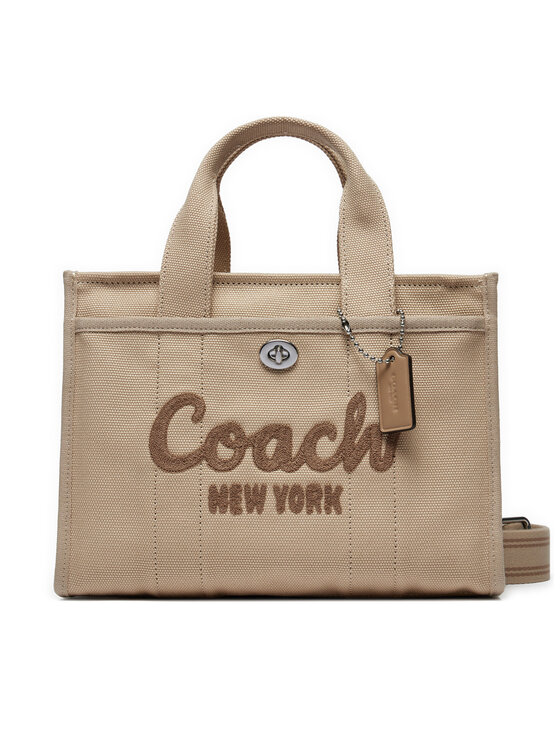 Coach Дамска чанта Cargo CP164 Бежов за Жени цена