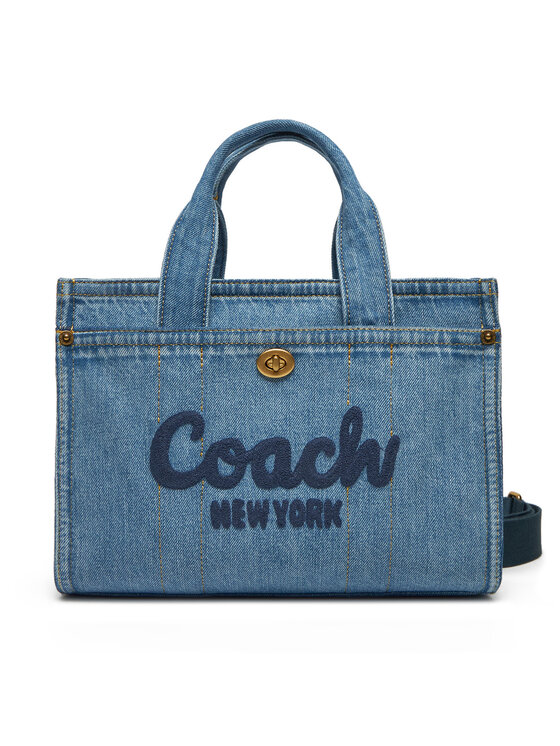 Coach Дамска чанта Cargo CR659 Тъмносин за Жени цена