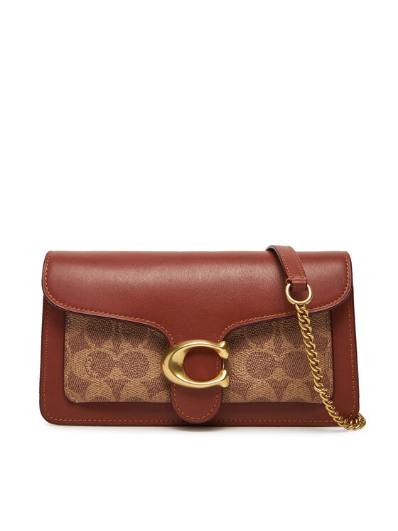 Coach Дамска чанта Tabby CE774 B4XHG Кафяв за Жени цена