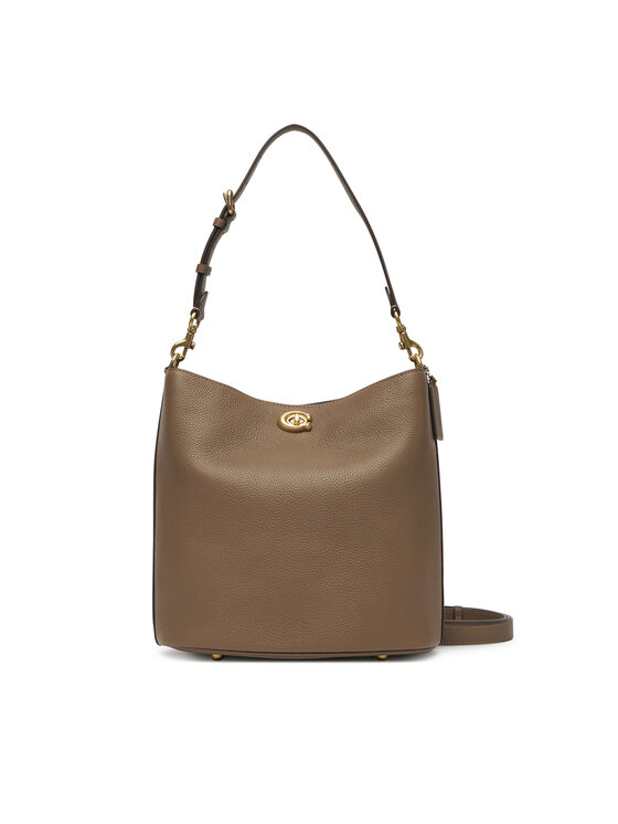 Coach Дамска чанта Willow CW624 B4CBD Кафяв за Жени цена