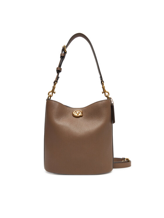 Coach Дамска чанта Willow CW625 B4CBD Кафяв за Жени цена