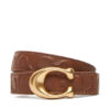 Coach Дамски колан CD485 Кафяв за Жени цена