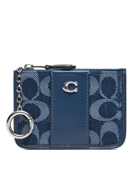 Coach Дамски портфейл CAN65 LHRHY Тъмносин за Жени цена