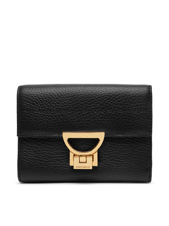 Coccinelle Голям дамски портфейл E2 MD5 11 D6 01 Черен за Жени цена