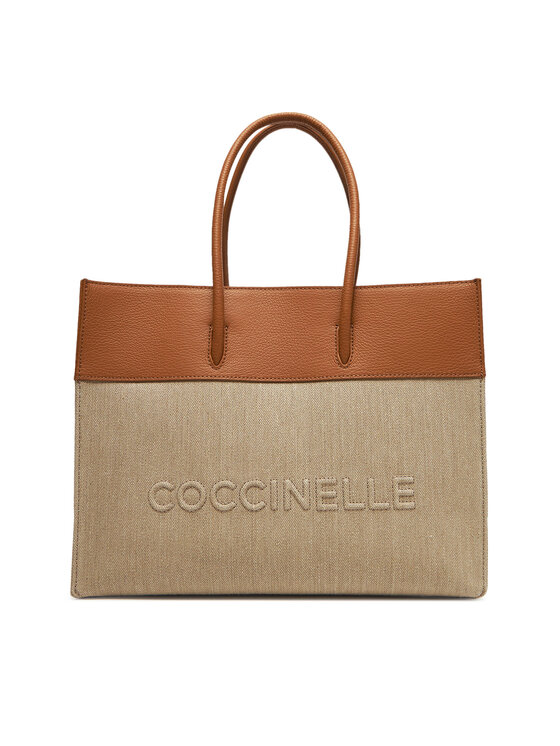 Coccinelle Дамска чанта E1 S91 18 02 01 Бежов за Жени цена