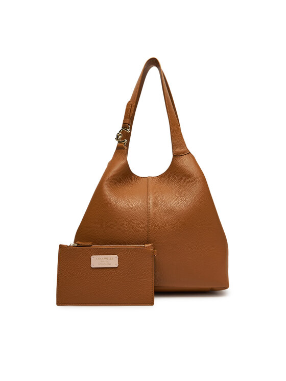 Coccinelle Дамска чанта E1 SHA 11 01 01 Кафяв за Жени цена